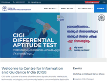 Tablet Screenshot of cigi.org