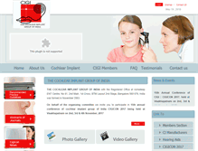 Tablet Screenshot of cigi.in